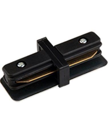 Emenda Conector Reto Trilho Eletrificado DL023P Preto - Bella iluminação Menor preço em Emenda Conector Reto Trilho Eletrificado DL023P Preto - Bella iluminação