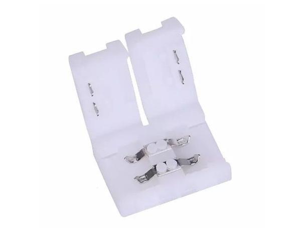 Emenda Junção Conector Fita LED 5050 2 Vias Largura 8mm Click - Ddy Menor preço em Emenda Junção Conector Fita LED 5050 2 Vias Largura 8mm Click - Ddy
