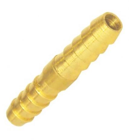 Emenda Simples para Mangueira Latão 1/4” x 1/4” - Lubefer Menor preço em Emenda Simples para Mangueira Latão 1/4” x 1/4” - Lubefer