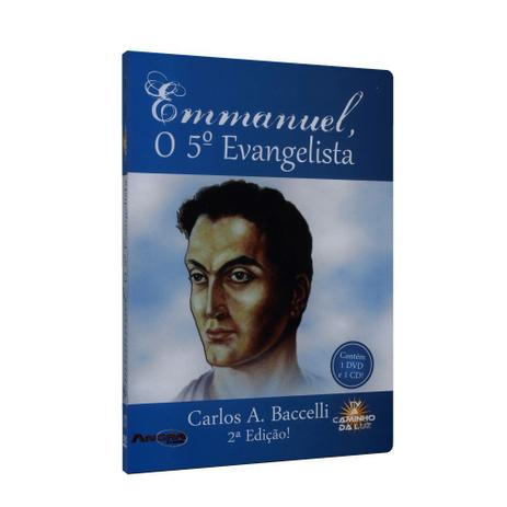 Emmanuel, o quinto Evangelista CD e DVD - Cam. da luz Menor preço em Emmanuel, o quinto Evangelista CD e DVD - Cam. da luz