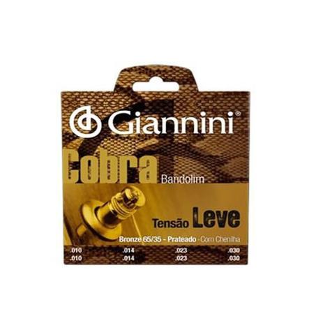 Encordoamento Bandolim Giannini GESBN 010 - Niquelada  Média é boa?