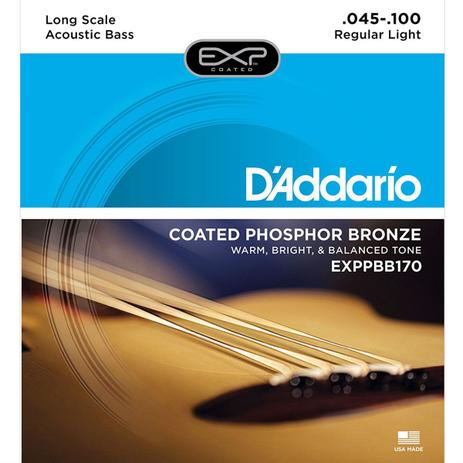 Encordoamento Coated Para Baixo EXPPBB-170 - DAddario - D addario Menor preço em Encordoamento Coated Para Baixo EXPPBB-170 - DAddario - D addario