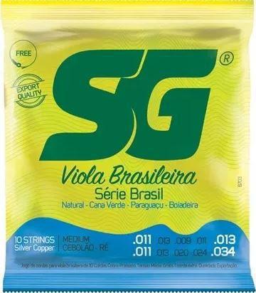 Encordoamento Cordas Viola Cobre Cebolão Sg 6703 é boa?