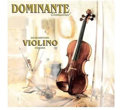 Encordoamento Cordas Violino Dominante Orchestral 89 Menor preço em Encordoamento Cordas Violino Dominante Orchestral 89
