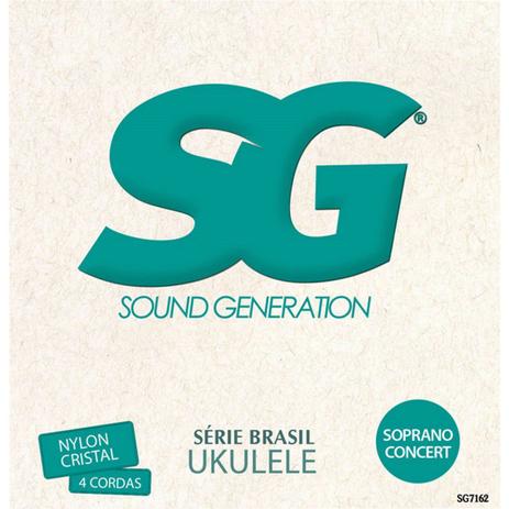 Encordoamento de Nylon Para Ukulele Soprano Concert SG-7162 - SG Menor preço em Encordoamento de Nylon Para Ukulele Soprano Concert SG-7162 - SG