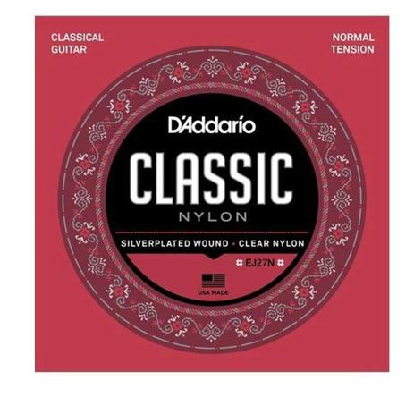 Encordoamento de Nylon para Violão D'Addarío Ej27n - Daddario Menor preço em Encordoamento de Nylon para Violão D'Addarío Ej27n - Daddario