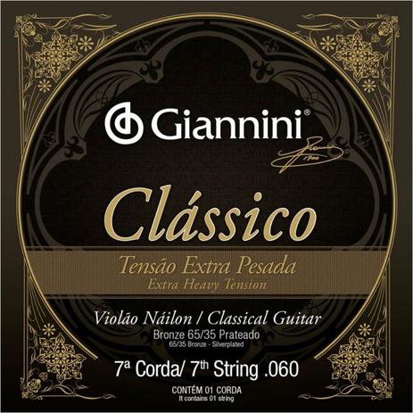 Encordoamento De Violão Série Clássico .060 GENWXPA7-7A - Giannini Menor preço em Encordoamento De Violão Série Clássico .060 GENWXPA7-7A - Giannini