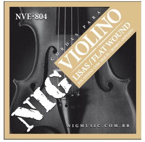 Menor preço em Encordoamento de Violino Nig NVE804