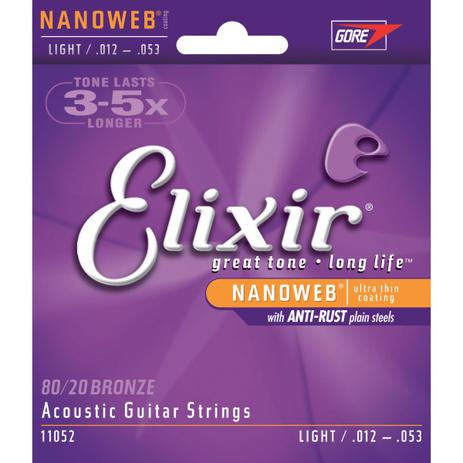 Encordoamento ELIXIR Violão Aço Bronze 012 Light 11052 é ruim? Encordoamento ELIXIR Violão Aço Bronze 012 Light 11052 é boa?