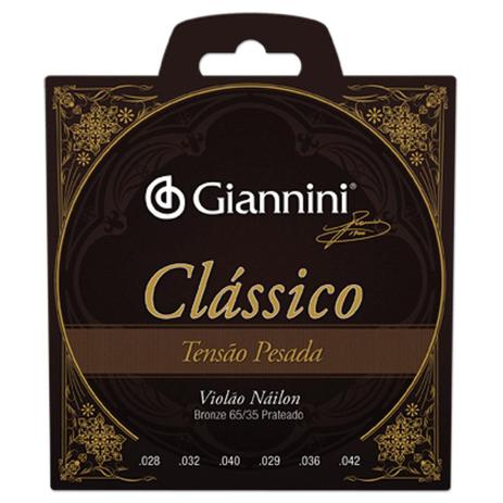 Encordoamento Genwpa Para Violão Nylon Pesada 28075 Giannini Menor preço em Encordoamento Genwpa Para Violão Nylon Pesada 28075 Giannini