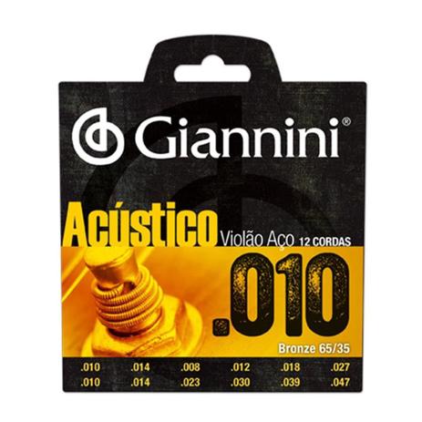 Encordoamento Giannini GESWA para Violao de 12 cordas Aco Menor preço em Encordoamento Giannini GESWA para Violao de 12 cordas Aco