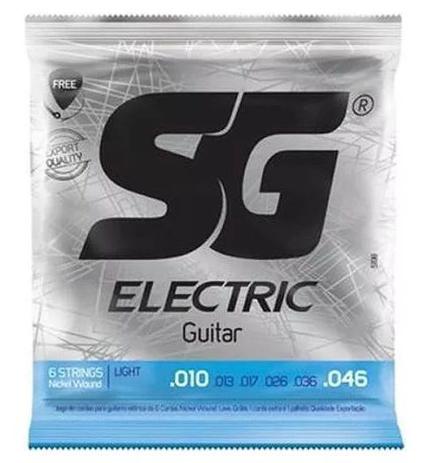 Encordoamento Guitarra 010 - Sg 5198 Corda Palheta Menor preço em Encordoamento Guitarra 010 - Sg 5198 Corda Palheta