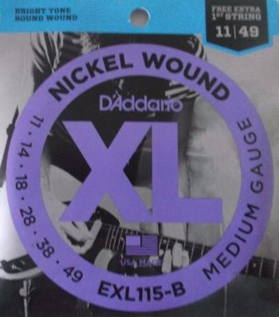 Encordoamento Guitarra DAddario 0,11 EXL 115 Menor preço em Encordoamento Guitarra DAddario 0,11 EXL 115