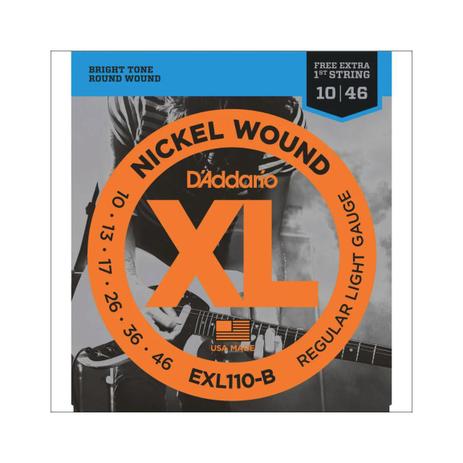 Encordoamento Guitarra Daddario EXL110-B .10- .46 - Daddario Menor preço em Encordoamento Guitarra Daddario EXL110-B .10- .46 - Daddario
