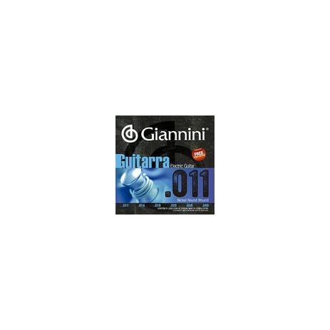 Encordoamento Guitarra Giannini GEEGST 011 Menor preço em Encordoamento Guitarra Giannini GEEGST 011