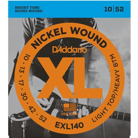 Encordoamento Nickel Wound 010 Para Guitarra EXL-140 - DAddario - D addario Menor preço em Encordoamento Nickel Wound 010 Para Guitarra EXL-140 - DAddario - D addario