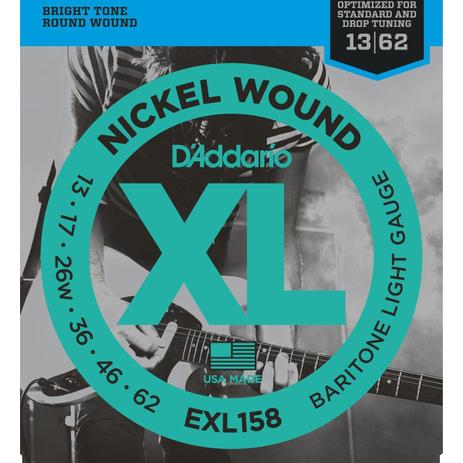 Encordoamento Nickel Wound Para Guitarra EXL-158 - DAddario - D addario Menor preço em Encordoamento Nickel Wound Para Guitarra EXL-158 - DAddario - D addario