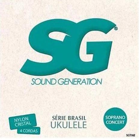Encordoamento nylon para ukulelê soprano concert corda SG 7162 Menor preço em Encordoamento nylon para ukulelê soprano concert corda SG 7162
