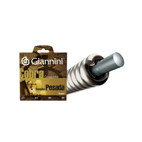 Encordoamento Para Cavaquinho GESCP - Giannini Menor preço em Encordoamento Para Cavaquinho GESCP - Giannini