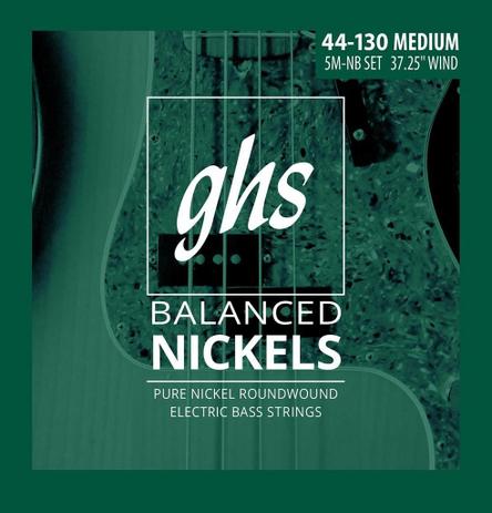 Encordoamento para Contrabaixo GHS 5M-NB Medium (Escala Longa) Série Balanced Nickels (contém 5 cordas) - Ghs strings Menor preço em Encordoamento para Contrabaixo GHS 5M-NB Medium (Escala Longa) Série Balanced Nickels (contém 5 cordas) - Ghs strings