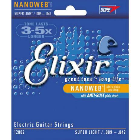 Encordoamento Para Guitarra 009 Super Light - Elixir Menor preço em Encordoamento Para Guitarra 009 Super Light - Elixir