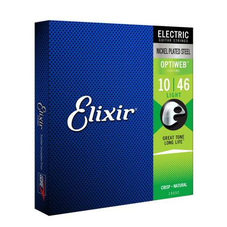 Encordoamento Para Guitarra 010 Optiweb - Elixir Menor preço em Encordoamento Para Guitarra 010 Optiweb - Elixir