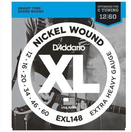 Encordoamento para Guitarra 012 EXL148 - DAddario Menor preço em Encordoamento para Guitarra 012 EXL148 - DAddario