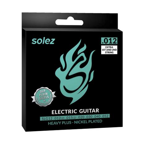 Encordoamento para Guitarra 012 SLG12 -Solez Menor preço em Encordoamento para Guitarra 012 SLG12 -Solez