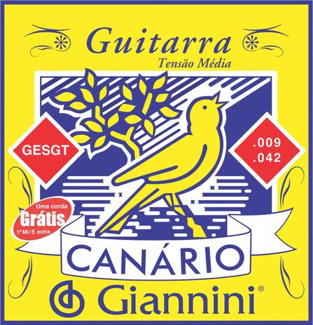 Encordoamento para guitarra canario tensao media .009 - gesgt9 - 226 Menor preço em Encordoamento para guitarra canario tensao media .009 - gesgt9 - 226