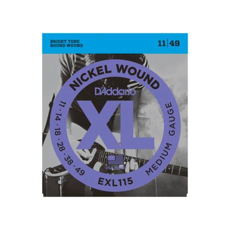 Encordoamento para guitarra d'addario exl115 011 Menor preço em Encordoamento para guitarra d'addario exl115 011