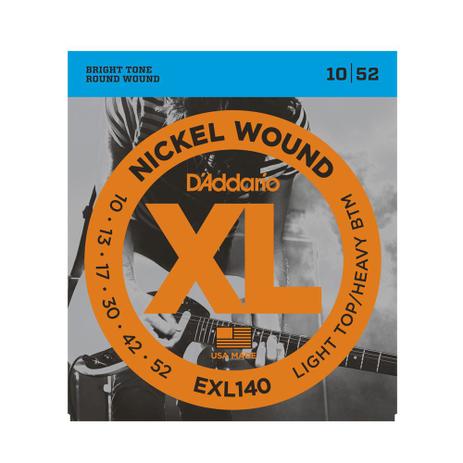 Encordoamento para Guitarra D39Addario EXL140 .010 Hibrida - D'addario Menor preço em Encordoamento para Guitarra D39Addario EXL140 .010 Hibrida - D'addario