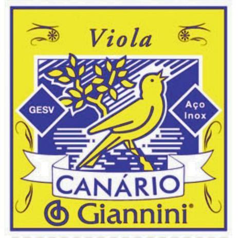 Encordoamento para Viola GESV Serie Canario ACO Media Giannini Menor preço em Encordoamento para Viola GESV Serie Canario ACO Media Giannini