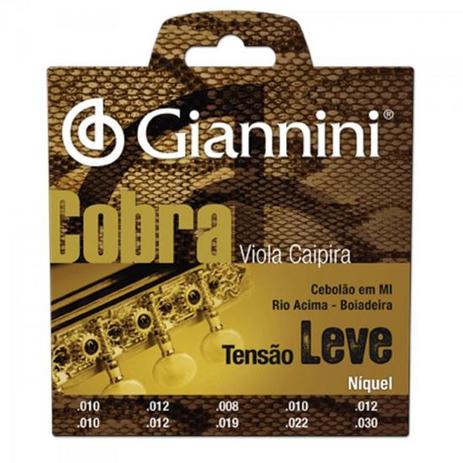 Encordoamento Para Viola GESVNL Série Cobra Aço Leve GIANNIN - Giannini Menor preço em Encordoamento Para Viola GESVNL Série Cobra Aço Leve GIANNIN - Giannini