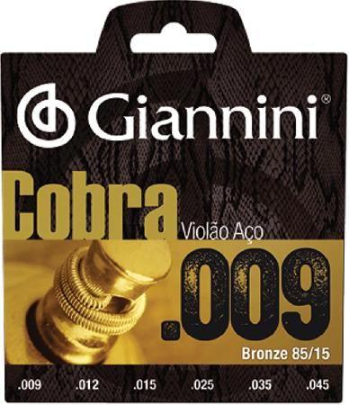 Encordoamento para violao cobra aco .009 bronze geewak - Giannini é boa?