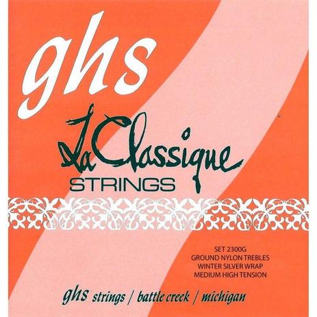Encordoamento para Violão Nylon GHS 2300G Medium High Ground - Ghs strings Menor preço em Encordoamento para Violão Nylon GHS 2300G Medium High Ground - Ghs strings