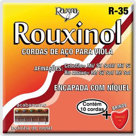 Encordoamento ROUXINOL Viola Maxima R35 Menor preço em Encordoamento ROUXINOL Viola Maxima R35
