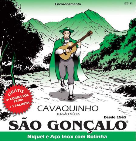 Encordoamento SÃO GONÇALO Cavaco Com Bolinha IZ0131 - Sao goncalo Menor preço em Encordoamento SÃO GONÇALO Cavaco Com Bolinha IZ0131 - Sao goncalo