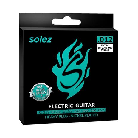 Encordoamento Solez P/ Guitarra SLG12 0.12/0.52 - EC0375 Menor preço em Encordoamento Solez P/ Guitarra SLG12 0.12/0.52 - EC0375