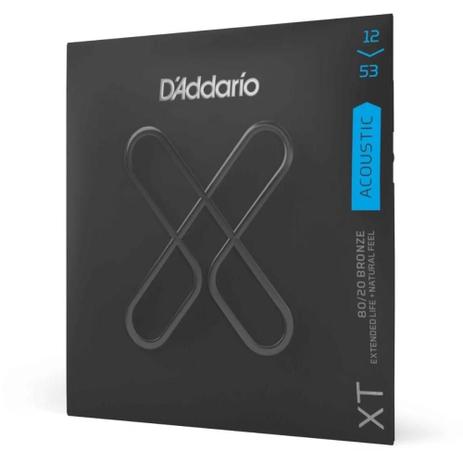 Encordoamento Violão Aço 012 Daddario Xtabr1253 Menor preço em Encordoamento Violão Aço 012 Daddario Xtabr1253