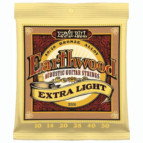 Encordoamento Violão Aço Ernie Ball Earthwood .010/.050 Menor preço em Encordoamento Violão Aço Ernie Ball Earthwood .010/.050