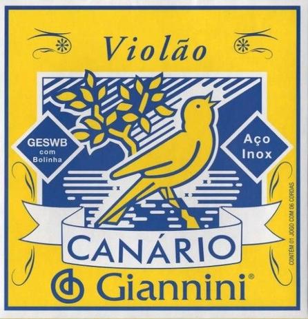 Encordoamento Violão Aço GESWB C/Bolinha Giannini Menor preço em Encordoamento Violão Aço GESWB C/Bolinha Giannini