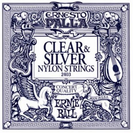 Encordoamento violao ernie ball 2403 nylon ernesto palla black silver Menor preço em Encordoamento violao ernie ball 2403 nylon ernesto palla black silver
