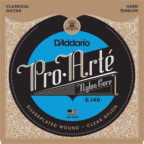 Encordoamento Violao Nylon 028-044 Ej46 D'addario Menor preço em Encordoamento Violao Nylon 028-044 Ej46 D'addario