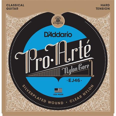 Encordoamento Violão Nylon Daddario Ej46 Pro-arte Tensão Alta Menor preço em Encordoamento Violão Nylon Daddario Ej46 Pro-arte Tensão Alta