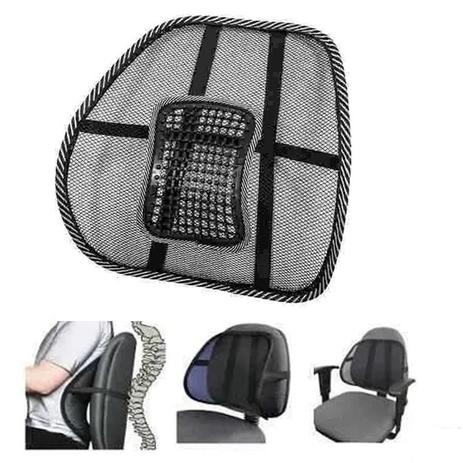 Encosto Apoio Lombar Corretor Postural Suporte Ortopédico Confortável Cadeira Gamer Banco Menor preço em Encosto Apoio Lombar Corretor Postural Suporte Ortopédico Confortável Cadeira Gamer Banco