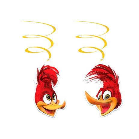 Enfeite Mobile Pica Pau 04 unidades Festcolor - Festabox é boa?