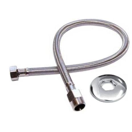 Engate De Ligação Flexível Em Aço Inox 60 Cm - Censi Menor preço em Engate De Ligação Flexível Em Aço Inox 60 Cm - Censi