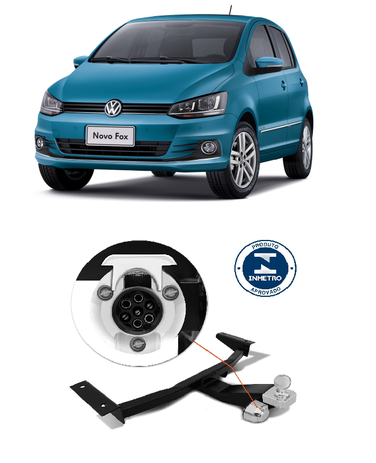 Engate de reboque volkswagen Fox - 2003/2019 Menor preço em Engate de reboque volkswagen Fox - 2003/2019