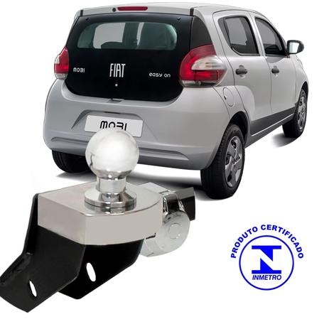 Engate Fixo Reboque Rabicho Fiat Mobi 2016 2017 2018 - Gedeval Menor preço em Engate Fixo Reboque Rabicho Fiat Mobi 2016 2017 2018 - Gedeval