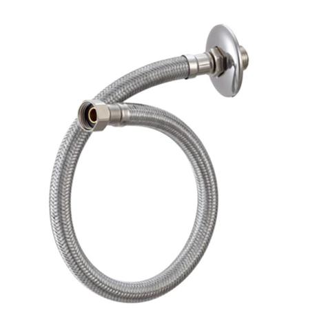Engate Flexível Alta Vazão 60 Cm Aço Escovado 2060 Meber Menor preço em Engate Flexível Alta Vazão 60 Cm Aço Escovado 2060 Meber
